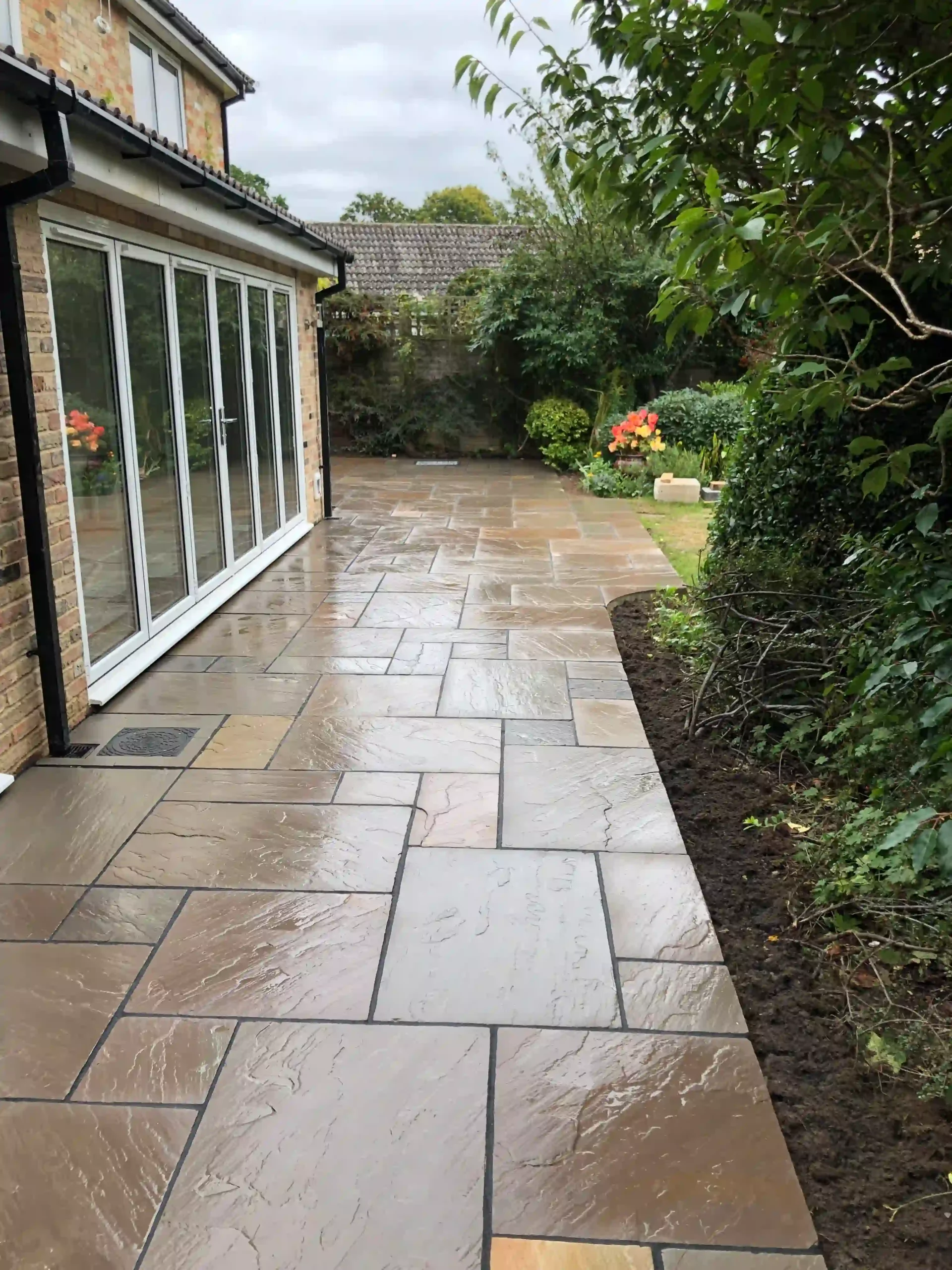 Indian Sandstone pathway